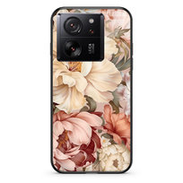 Etui szklane Xiaomi 13T Bukiet kwiatów
