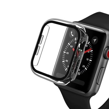 Etui + Szkło 2W1 Do Apple Watch 7/8 41Mm Przezroczyste - Bestphone