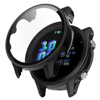 Etui + szkło 2W1 do Garmin Forerunner 965 czarne - Bestphone