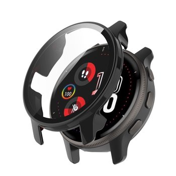 Etui + Szkło 2W1 Do Garmin Venu 2 / Vivoactive 4 Czarne - Bestphone