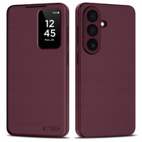 Etui Tech-Protect Smart Wallet na Samsung Galaxy A57 5G - bordowe TECH-PROTECT