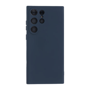 Etui Tecto Shield Silicon Soft do Samsung Galaxy S23 Ultra ciemnoniebieska - TelForceOne