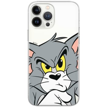 Etui Tom and Jerry dedykowane do Iphone 13 PRO, wzór: Tom 001 Etui częściowo przeźroczyste, oryginalne i oficjalnie  / Tom and Jerry - ERT Group