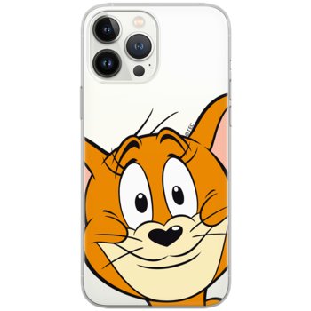 Etui Tom and Jerry dedykowane do Samsung J6 PLUS, wzór: Jerry 001 Etui częściowo przeźroczyste, oryginalne i oficjalnie  / Tom and Jerry - ERT Group