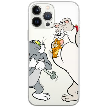 Etui Tom and Jerry dedykowane do Xiaomi REDMI 10 / REDMI NOTE 11 4G, wzór: Tom i Jerry 001 Etui częściowo przeźroczyste, oryginalne i oficjalnie  / Tom and Jerry - ERT Group