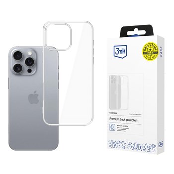 Etui transparentne cover na tył do Apple iPhone 16 Pro - 3mk Clear Case - brak  danych