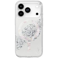 Etui UNIQ Coehl Crystelle do MagSafe do iPhone 17 Pro, srebrny