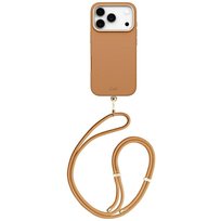 Etui UNIQ Coehl Mirelle do iPhone 17 Pro Magnetic Charging brązowy