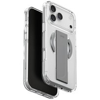 Etui UNIQ Heldro Air do MagSafe do iPhone 17 Pro Max, przezroczysty