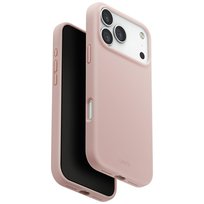 Etui UNIQ Lino do iPhone 17 Pro Max Magclick Charging różowy