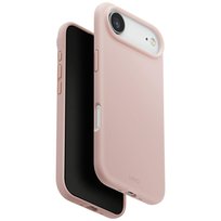 Etui UNIQ Lino do iPhone Air Magclick Charging różowy