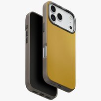 Etui UNIQ Lyden DS do iPhone 17 Pro Magclick Charging żółto-szary