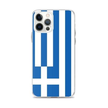 Etui z flagą Grecji na iPhone'a 12 Pro Max - Inny producent (majster PL)