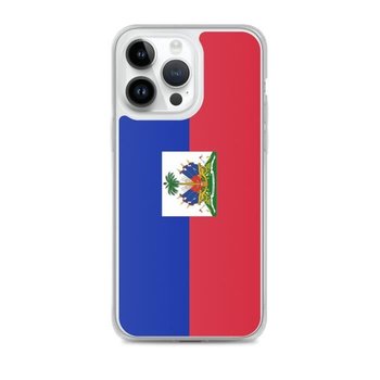 Etui z flagą Haiti na iPhone'a 14 Pro Max - Inny producent (majster PL)