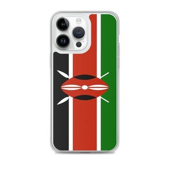 Etui z flagą Kenii na iPhone'a 14 Pro Max - Inny producent (majster PL)
