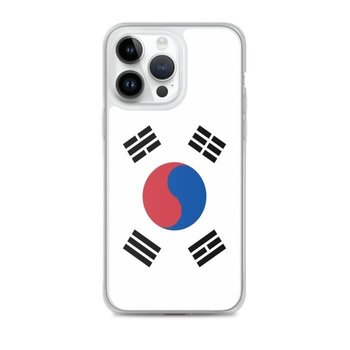 Etui z flagą Korei Południowej na iPhone'a 14 Pro Max - Inny producent (majster PL)
