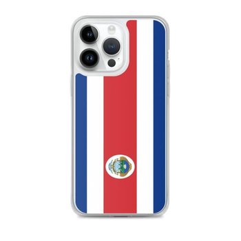 Etui z flagą Kostaryki na iPhone'a 14 Pro Max - Inny producent (majster PL)