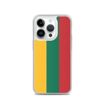 Etui z flagą Litwy na iPhone'a 14 Pro - Inny producent (majster PL)