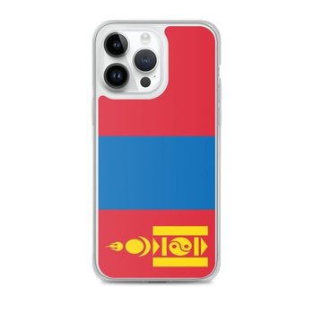 Etui z flagą Mongolii na iPhone'a 14 Pro Max - Inny producent (majster PL)