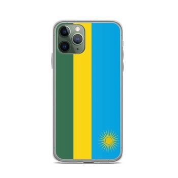 Etui z flagą Rwandy na iPhone'a 11 Pro - Inny producent (majster PL)