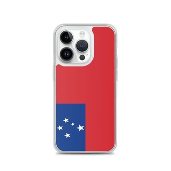 Etui z flagą Samoa na iPhone'a 14 Pro - Inny producent (majster PL)