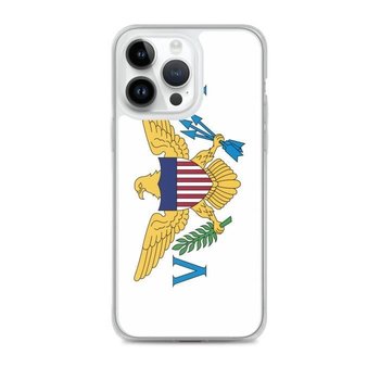 Etui z flagą Wysp Dziewiczych Stanów Zjednoczonych na iPhone'a 14 Pro Max - Inny producent (majster PL)