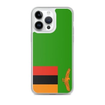 Etui z flagą Zambii na iPhone'a 14 Pro Max - Inny producent (majster PL)