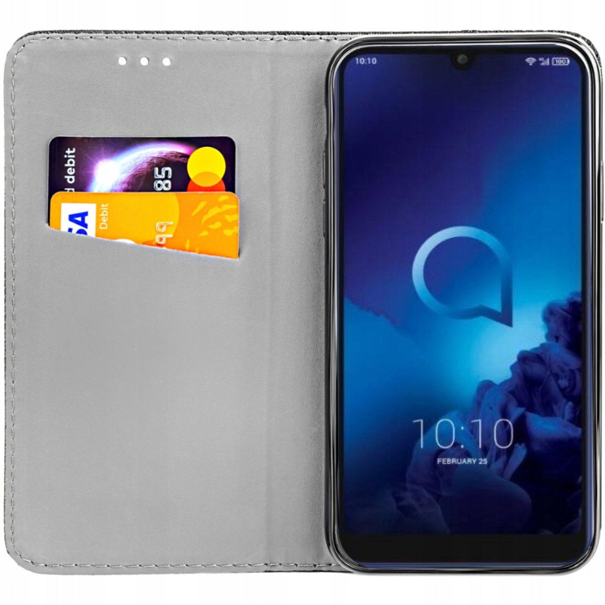 REY 3 Pz Vetro Temperato Per Alcatel 3 E 3L 2019 - Protezione Schermo 9H+, Oleofobico