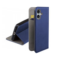 Etui z klapką do APPLE IPHONE 16 obudowa niebieski case smart magnet kabura