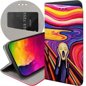 Etui Z Klapką Do Apple Iphone 16 Plus Wzory Krzyk Munch Edvard Scream Case - Hello Case