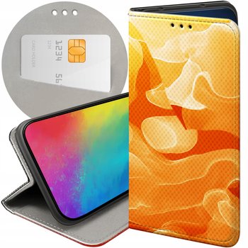 Etui Z Klapką Do Apple Iphone 16 Wzory Pomarańczowe Pomarańcze Orange Case - Hello Case