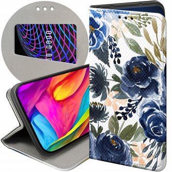 ETUI Z KLAPKĄ DO GOOGLE PIXEL 7 PRO WZORY KWIATY KWIECISTE FLOWER FUTERAŁ - Hello Case