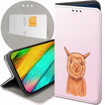 ETUI Z KLAPKĄ DO GOOGLE PIXEL 7 PRO WZORY LAMA ALPAKA ANDY FUTERAŁ CASE - Hello Case