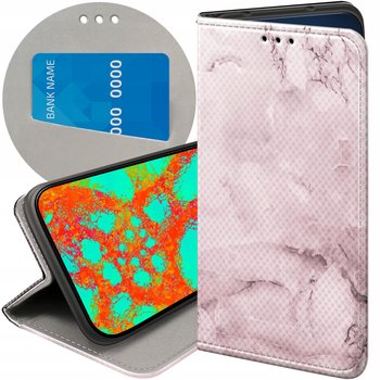 ETUI Z KLAPKĄ DO GOOGLE PIXEL 7 PRO WZORY RÓŻOWE GOLDEN ROSE PUDROWY RÓŻ - Hello Case