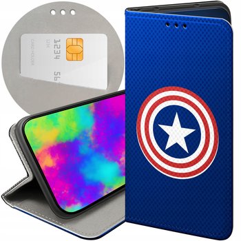 ETUI Z KLAPKĄ DO GOOGLE PIXEL 7 PRO WZORY USA AMERYKA STANY FUTERAŁ CASE - Hello Case