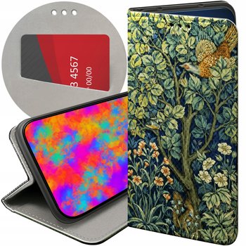 ETUI Z KLAPKĄ DO GOOGLE PIXEL 7 WZORY WILLIAM MORRIS ARTS AND CRAFTS TAPETY - Hello Case