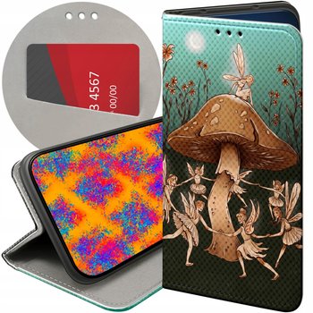 ETUI Z KLAPKĄ DO GOOGLE PIXEL 7A WZORY FANTASY MAGIC WRÓŻKA FUTERAŁ CASE - Inny producent