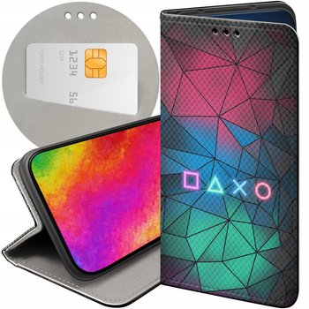 ETUI Z KLAPKĄ DO GOOGLE PIXEL 8A WZORY DLA GRACZA GRACZ GAMER GAME OVER - Hello Case