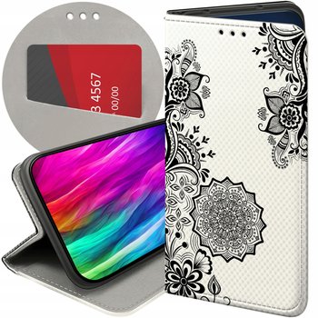 ETUI Z KLAPKĄ DO GOOGLE PIXEL 8A WZORY MANDALA BUDDYZM SZTUKA WZORY CASE - Hello Case