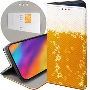 ETUI Z KLAPKĄ DO GOOGLE PIXEL 8A WZORY piwko PIWKO browarek FUTERAŁ POKROWIEC - Hello Case