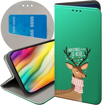 ETUI Z KLAPKĄ DO GOOGLE PIXEL 8A WZORY ŚWIĄTECZNE CHRISTMASS ŚWIĘTA CASE - Hello Case