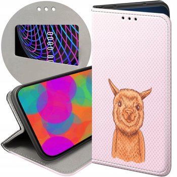 ETUI Z KLAPKĄ DO HUAWEI MATE 20 LITE WZORY LAMA ALPAKA ANDY FUTERAŁ CASE - Hello Case