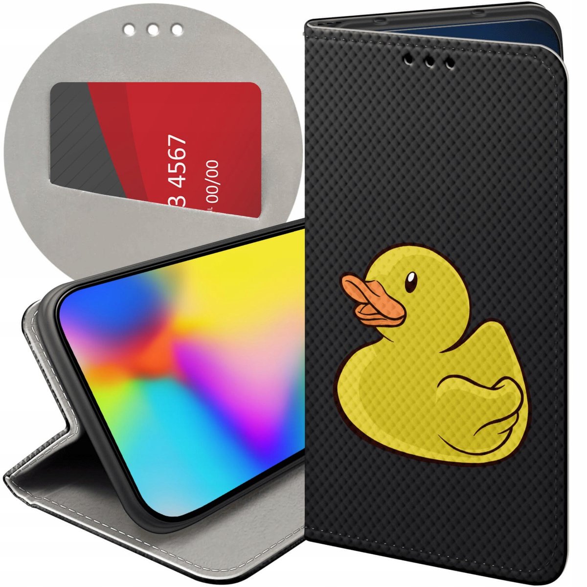 ETUI Z KLAPKĄ DO HUAWEI NOVA 10 SE WZORY BEZ TŁA NAKLEJKI STICKER ...