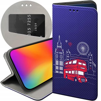 ETUI Z KLAPKĄ DO HUAWEI P SMART 2021 WZORY TRAVEL PODRÓŻ PRZYGODA FUTERAŁ - Hello Case
