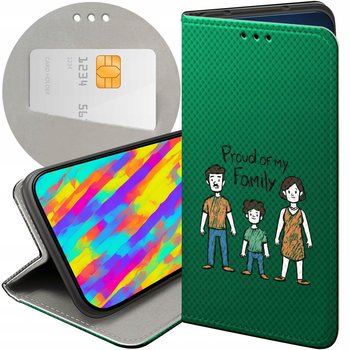 Etui Z Klapką Do Huawei P20 Lite Wzory Rodzina Familia Dom Futerał Case - Hello Case