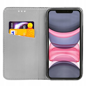 Etui Z Klapką Do Iphone 11 Czarne Zamykane Magnetyczne Kabura Futerał Flip - Hello Case