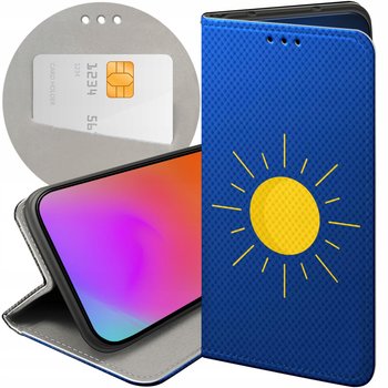 ETUI Z KLAPKĄ DO IPHONE 11 PRO MAX WZORY SŁOŃCE PLANETY SUN FUTERAŁ CASE - Hello Case