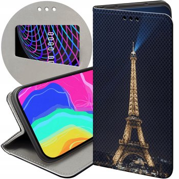ETUI Z KLAPKĄ DO IPHONE 11 PRO WZORY PARYŻ FRANCJA EIFFEL FUTERAŁ POKROWIEC - Hello Case