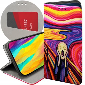 ETUI Z KLAPKĄ DO IPHONE 11 WZORY KRZYK MUNCH EDVARD SCREAM FUTERAŁ CASE - Hello Case