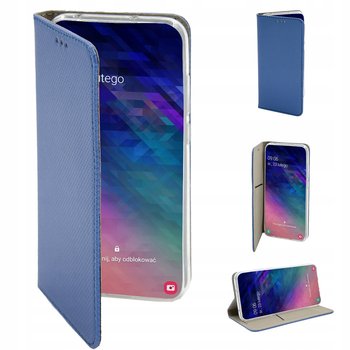 Etui Z Klapką Do Iphone 12 Mini Niebieskie Zamykane Magnetyczne Kabura Flip - Hello Case